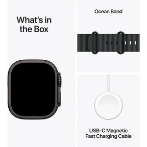 Apple Watch Ultra 2 49mm Black Titanium Case GPS + Pulseira Oceano