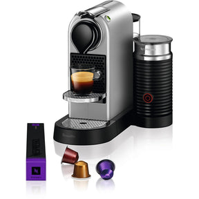 Cafeteira Nespresso Breville Citiz & Milk BEC660 automática silver para cápsulas monodose 127V